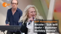 Nicole – "Ich will mehr - Summer Holiday Remix" | ZDF-Fernsehgarten #music #fernsehgarten #zdf