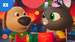 Becca shows up at the heroes hideout 🙀🦸 | Talking Tom Heroes: Suddenly Super | ABC Kids