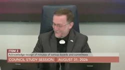 Council Study Session - 8/31/2026