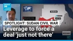'Not a proxy war': Sudan civil war 'would not go on like this' without role of international players