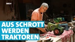 Eifeler Tüftler bastelt aus alten Nähmaschinen Traktoren