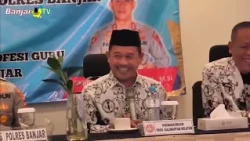 PGRI DAN POLRES BANJAR SEPAKATI PERLINDUNGAN HUKUM PROFESI GURU