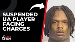 Suspended UA player facing charges