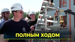 Тарко-Сале проверили ход работ на строительных площадках