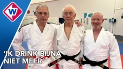 87-jarige Harm haalt judoexamen