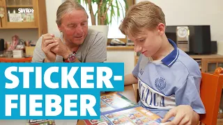 Vollständige Alben seit der WM 1978: Familie Mauritz sammelt Panini-Bilder