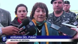 Minister Delpiano participates in patrol of the patrol boat "Surgeon Videla"