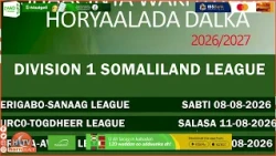 Wasaarada ciyaaraha iyo xidhiidhka oo ku fashilmay bilaabashada Horyaalka Gobolka Awdal