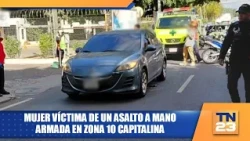 Woman falls victim to armed robbery in Zone 10 of the capital