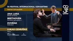 OFUNAM 2026 Third Season | Lukas Geniušas | #FestivalCulturaUNAM | Ana Lara | Beethoven | Dvořák