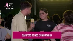 Nicaragua Concerts: Total Euphoria in Managua for the Performance of the Cuarteto de Nos Band