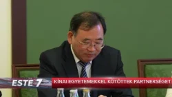 Kínai egyetemekkel kötött partnerséget a Debreceni Egyetem