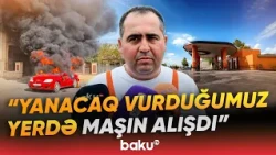 Yanacaqdoldurma məntəqəsində qorxulu anlar | Təhlükənin qarşısı alındı - Baku TV