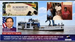 Former Magistrate Albert Ramdeo Slams DPP Over Handling Of Case Against Captain And Crew Members....