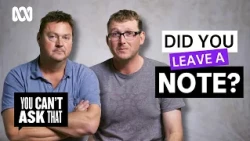 What goes through the mind of someone attempting suicide | You Can't Ask That | Full Episode