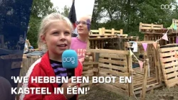 Huttenbouwdorp in Haren