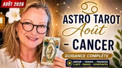 Cancer, NO MORE drama 🌊⚖️ August 2026 = relational alchemy + total regeneration (Temperance)