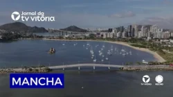 Dark stain in the sea of Vitória causes concern once again