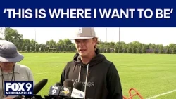 J.J. McCarthy after losing QB battle: 'This is the place I want to be'