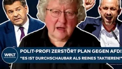 GERMANY: Political expert destroys the plan against AfD! "It’s transparently just a tactic!"