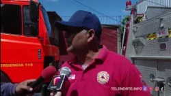 House fire in the Boris Vega neighborhood, Estelí.