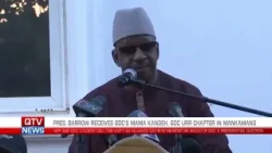 PRESIDENT BARROW WELCOMES MAMA KANDEH, GDC DELEGATION AT MANKAMANG KUNDA RESIDENCE.