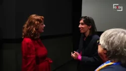 Festa di Roma, Schlein incontra Sarandon: "Il nostro impegno per Gaza continua"
