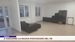 HEALTHCARE. THE NEW 118 EMERGENCY STATION IN CAGGIANO