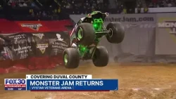 Monster Jam returns to Jacksonville