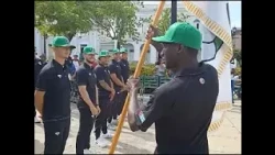 Cienfuegos Elefantes baseball team receives their flag