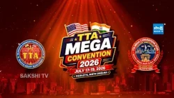 Sakshi TV Our Community Program with TTA Coordinator Narendra Devarapalli | TTA Mega Convention 2026