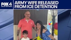 Army wife returns home after 5 weeks in ICE detention