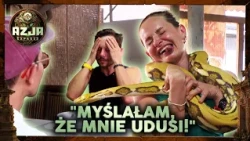 Aldona założyła WĘŻA na siebie, a Mateusz… MUSIAŁ GO ZJEŚĆ! 😱🐍 | Azja Express