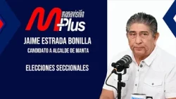 What does Jaime Estrada propose for Manta? Water, Municipality, airport, and land terminal