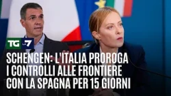 Schengen: Italy extends border controls with Spain for 15 days