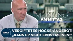 MY OPINION: "He can't be serious!" – Höcke's poisoned AfD offer to Wagenknecht!