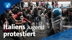 Italiens Jugend protestiert: Schlecht bezahlte Jobs, hohe Mieten, hohe Lebenshaltungskosten