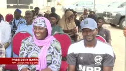 PRESIDENT BARROW DISTRIBUTES VEHICLES TO NPP STRUCTURES