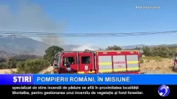 Romanian firefighters on a mission