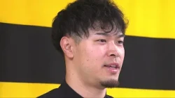 阪神タイガースの佐藤輝明選手がファンへ感謝　ポスティングでのメジャー挑戦