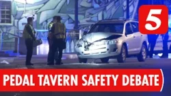 Distracted Driver Hits Nashville Pedal Tavern, 10 Taken to Hospital