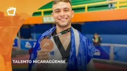 David Robleto, the Nicaraguan athlete standing out on the tatami