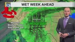 Monsoon moisture surges into New Mexico this week