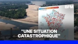 Small French waterways face unprecedented drought