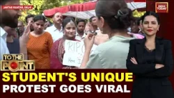 Bride At CJP Protest? Student's Unique Message Against Paper Leaks Goes Viral | Watch India Today