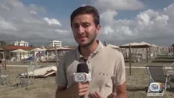 Beach clubs devastated by a whirlwind