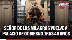 🔴Lord of Miracles enters Government Palace after 40 years and is received in the Courtyard of Honor