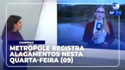 Alerta Total - Heavy rain during storm leaves streets flooded in Campinas