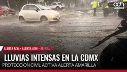 🚨 Breaking News! Hail and heavy rain cause flooding and traffic chaos in Coyoacán and Iztapalapa