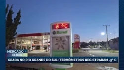 Polar air mass brings frost and temperatures down to -5°C in Rio Grande do Sul